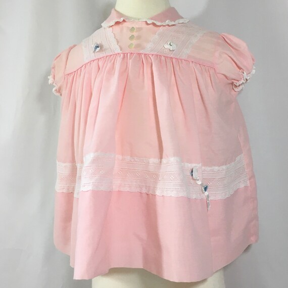 Toddler Girl’s Vintage Length Pink Dress 12 18 24… - image 9
