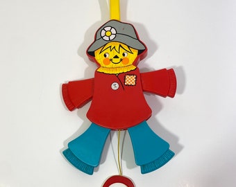 Vintage 1978 Fisher Price Scarecrow Pull Toy - Vintage Baby Toy - 70’s Fisher Price Toy - 70’s Baby Toy - Vintage Fisher Price