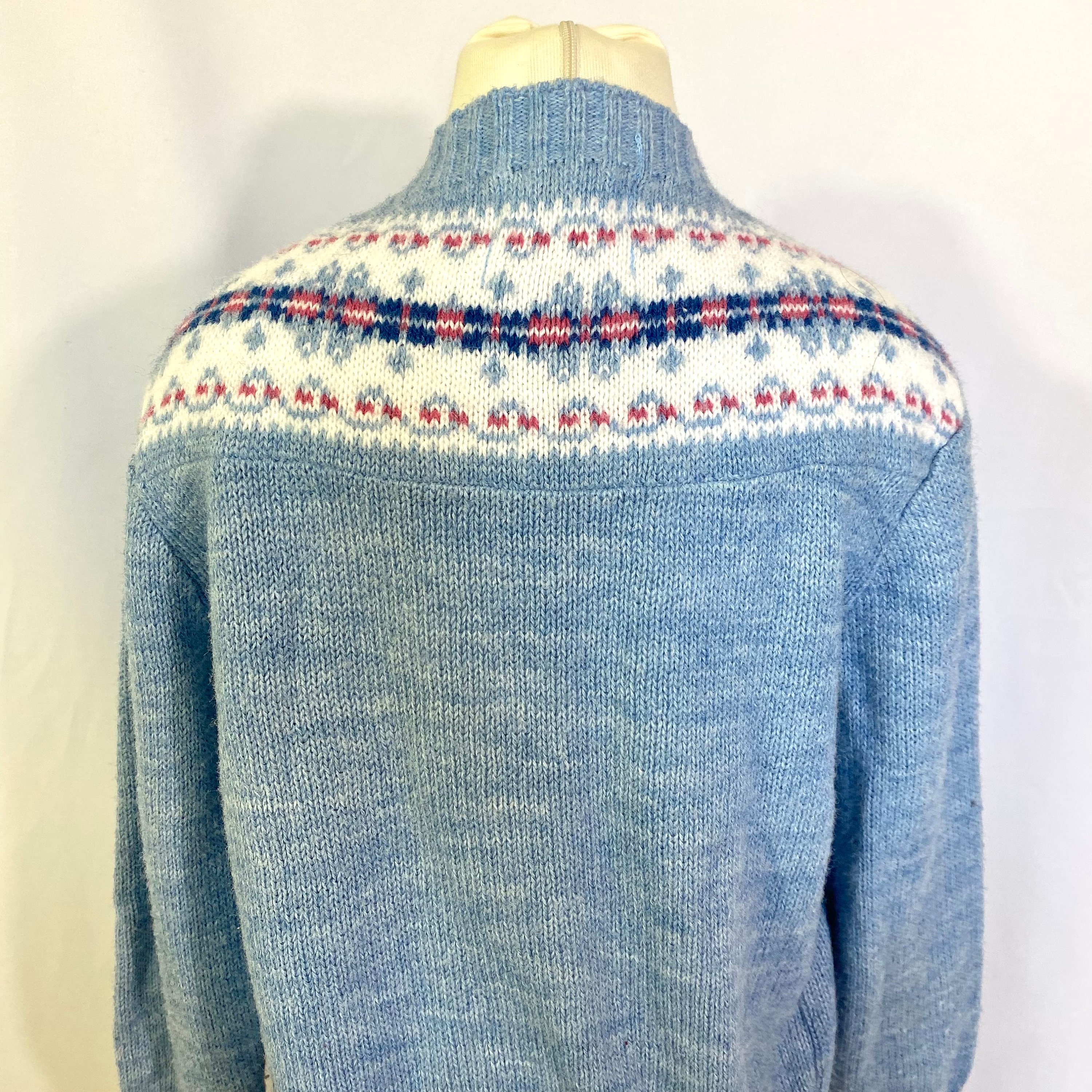 Vintage 60's Bluebird Cardigan Sweater Small - Girl's Vintage