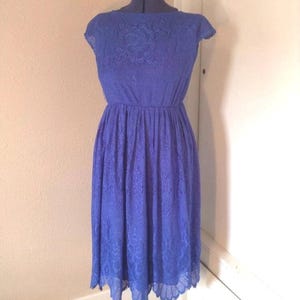 A Rose By Any Other Name Dress - Vintage Dress - Size XS xxs - Lace Dress - 50&#39;s Dress - 60&#39;s Dress - Rockabilly - XS Vintage - XS Dress