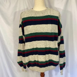 Men’s Vintage Ozark Wilderness Outfitters Chunky Knit Sweater XL - 80’s Sweater - Vintage Sweater - 90’s Sweater - Vintage XL Sweater