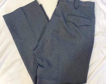 1940-50's Whipcord Trousers, SKYLINE Seattle USA, Men's Pants, 100