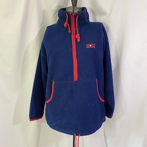 Vintage 90’s Guess Fleece Pullover Medium - Vintage Pullover Jacket - Vintage Guess Jacket - Vintage Medium Fleece