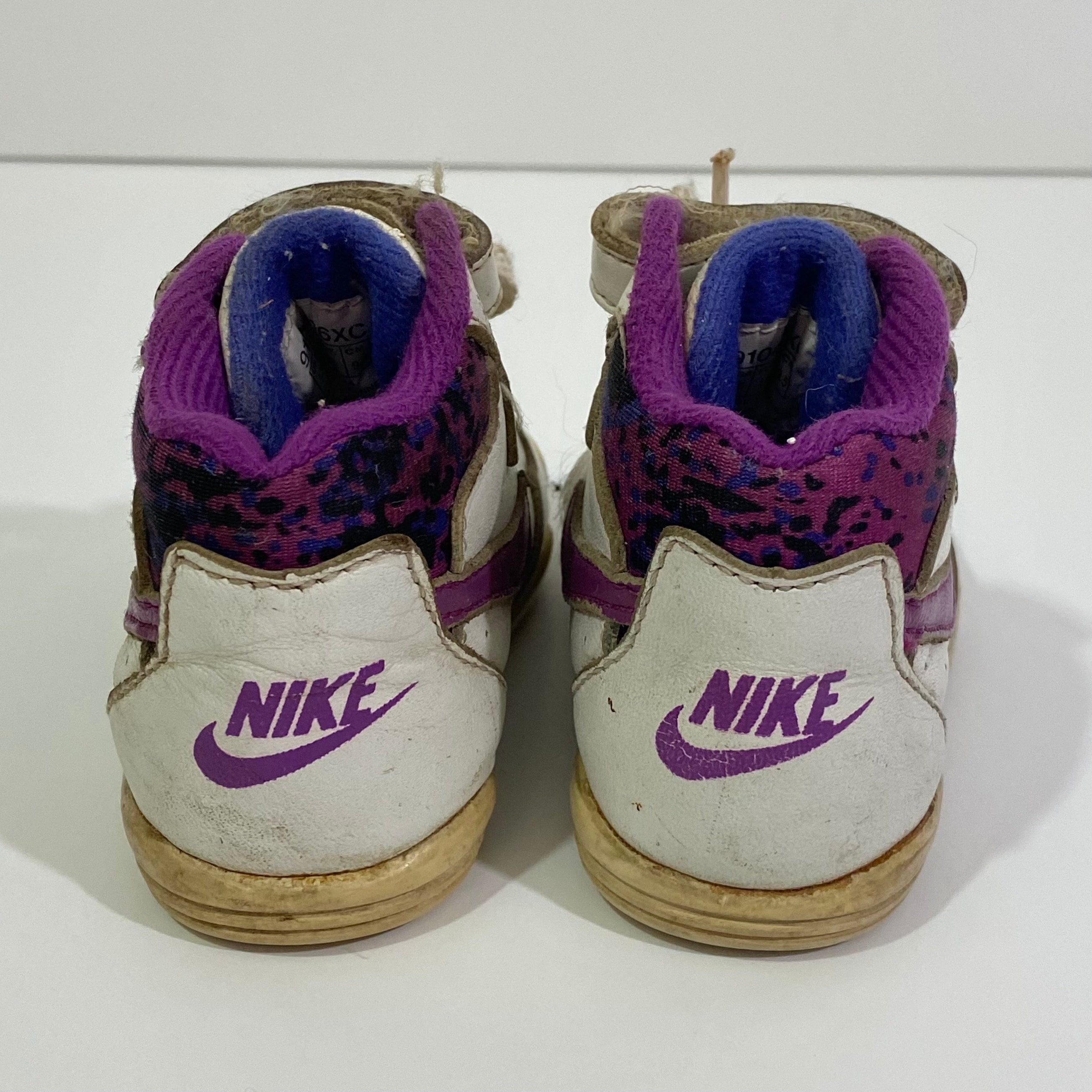 Vintage 1991 Nike High Top Baby Sneakers Size 3.5 - 90's