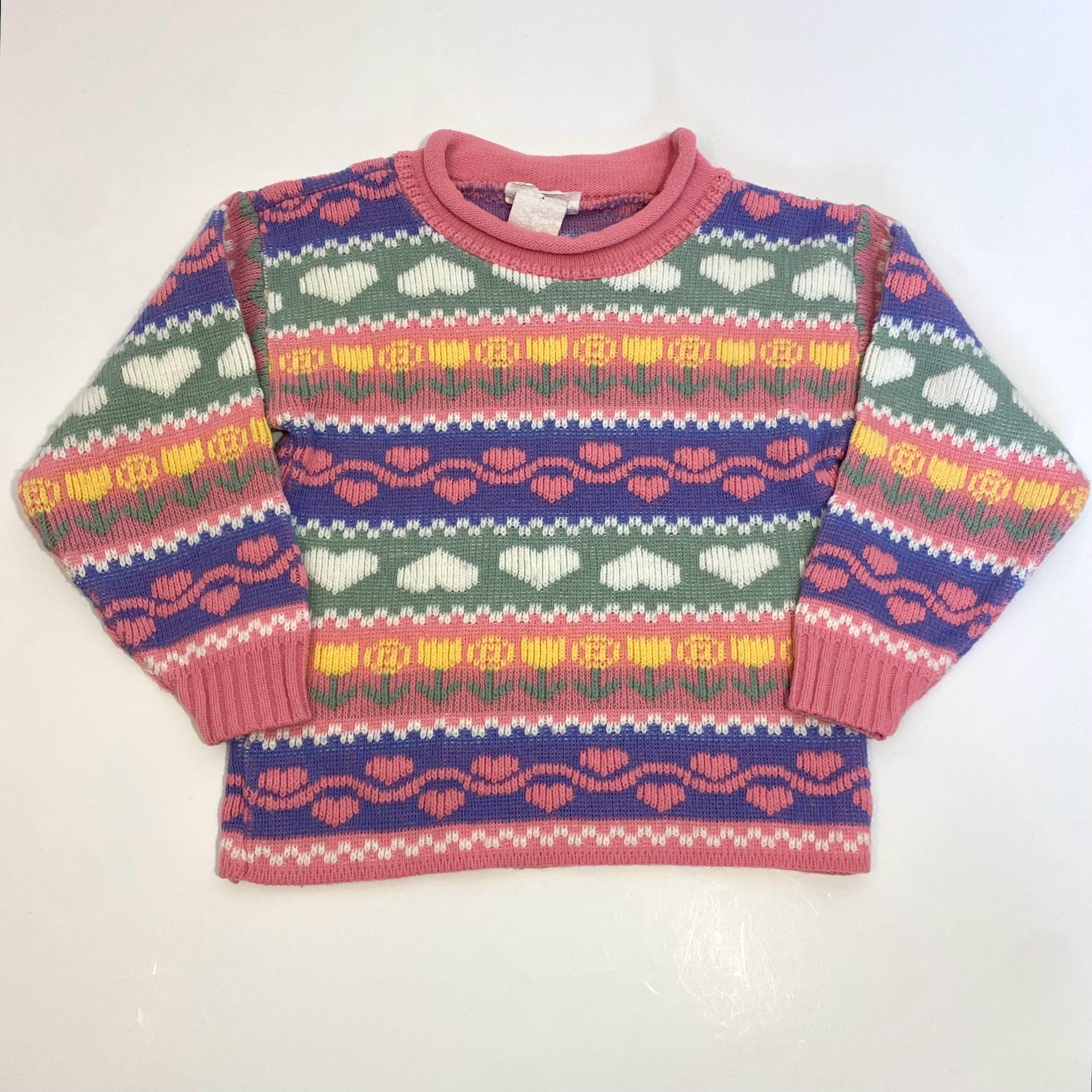 80s Heart Sweater