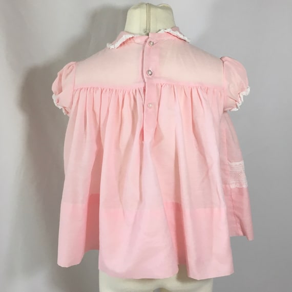 Toddler Girl’s Vintage Length Pink Dress 12 18 24… - image 2