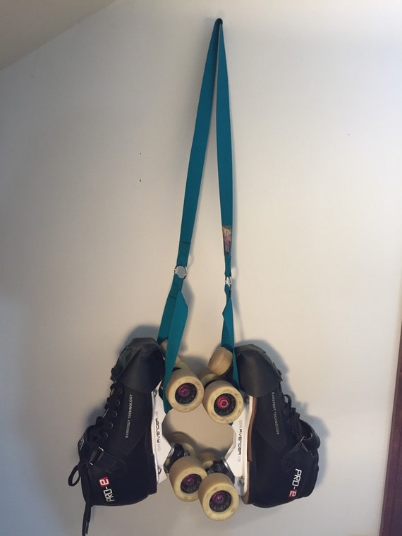 Teal Skate Sling Roller Derby Roller Skate Accessory Etsy