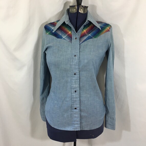 Women’s Vintage Western Shirt - Vintage Medium But