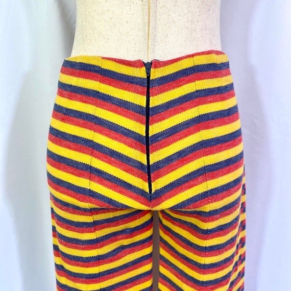 Vintage 70’s Striped Tunic & Bell Bottom Pants Ou… - image 8