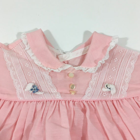 Toddler Girl’s Vintage Length Pink Dress 12 18 24… - image 10