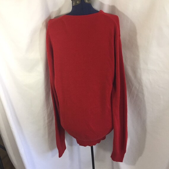 Men's Vintage Sweater - Vintage Red Sweater - Vin… - image 2