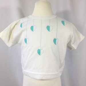 Toddler Girl’s Vintage 90’s OshKosh B’gosh Heart T Shirt 3T - Vintage OshKosh B’gosh Shirt - Vintage 3T OshKosh