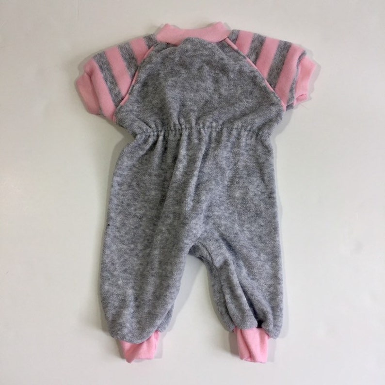 NB Newborn Romper Vintage Playskool 80/'s Romper Vintage Romper Vintage Terrycloth Vintage Baby Girl/'s Romper Vintage Pajamas