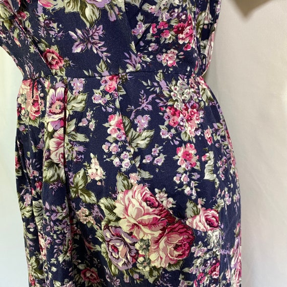 Women’s Vintage 90’s Miss Darby Floral Midi Dress… - image 3