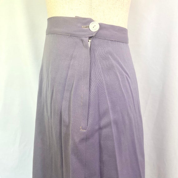 Women‘a Vintage 40’s 50’s Lavender Purple Skirt S… - image 6