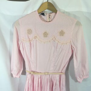 Bouncy Bubblegum Pink Dress Vintage Dress Size XS Small - Etsy