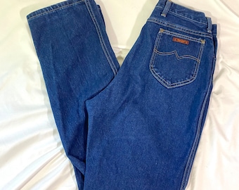 Vintage 80s Wrangler Jeans – High Waisted Boot Cut, 33 Inch Waist