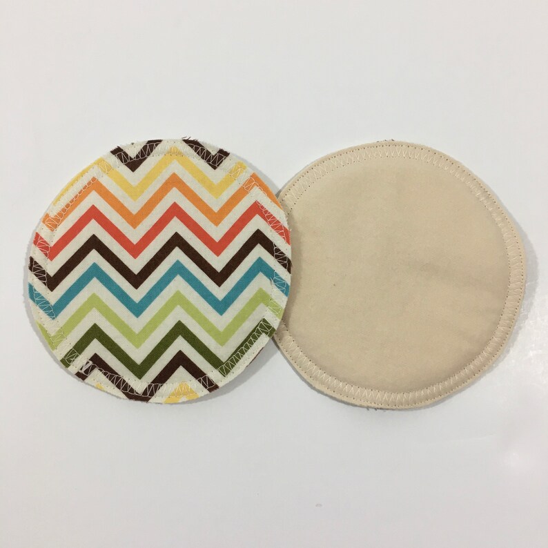 Single Pair 2 Reusable Cotton Flannel Nursing Pads Etsy