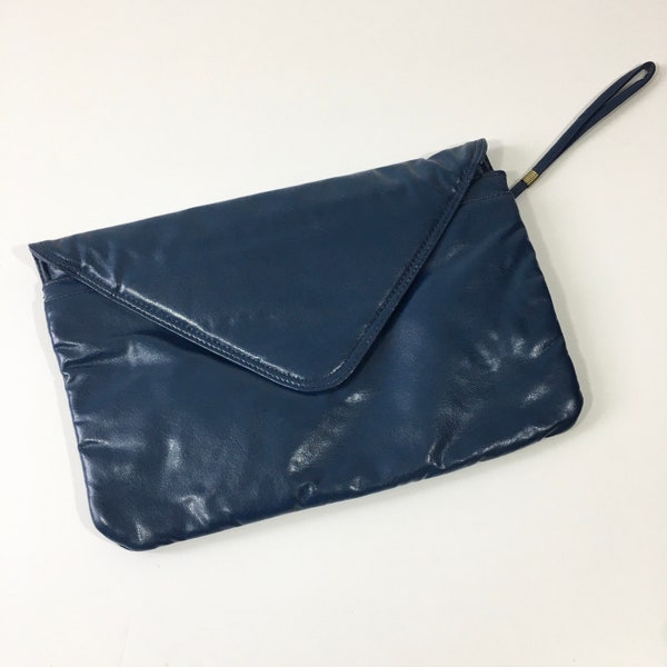 Navy Blue Clutch - Etsy