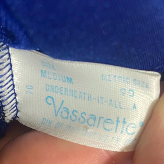 Vintage Vassarette Blue Robe Medium - Vintage Med… - image 9