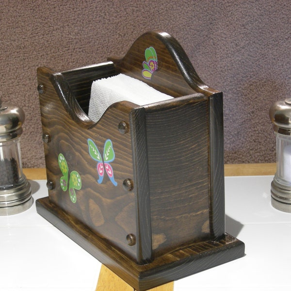 Flower Napkin Holder Etsy