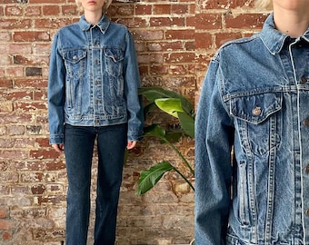 Vintage Levi's 70706-0216 Trucker Denim Jean Jacket Womens