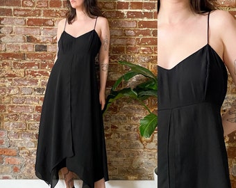 Asymmetric hem retro flower print off the shoulder dress shop