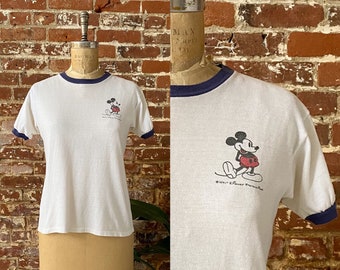 70s disney tee キッズ 70s disney tee キッズ Vintage 70s-80s Mickey for Allison MFG