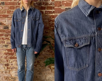 Vintage 1960's/70's ROEBUCKS Denim Jean Jacket / Sears Roebuck and