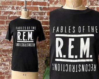 ヴィンテージ 80年代 R.E.M. Tシャツ - インディーロック