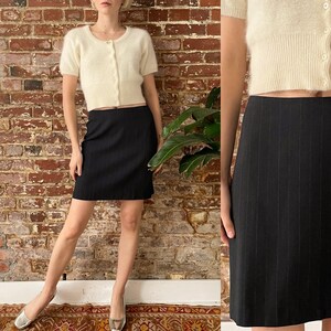 Grey pencil skirt 4t top