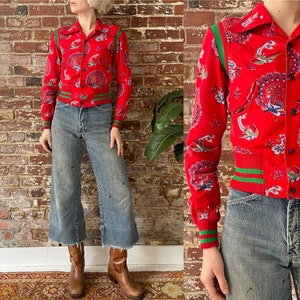 Peacock Print Jacket Etsy Canada