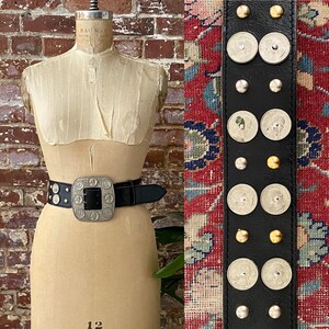 Coin Studded Belt - Etsy display picture 1