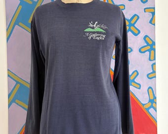 Camiseta de manga larga Nike OTC Marathon vintage de 1982 - Talla S de hombre 18,25" x 25"
