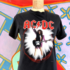 ヴィンテージ 80 年代 AC/DC Blow Up Your Video 1988 コンサート