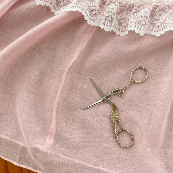 Vintage 1970s Gunne Sax Baby Pink Victorian Dress - 7… - Gem