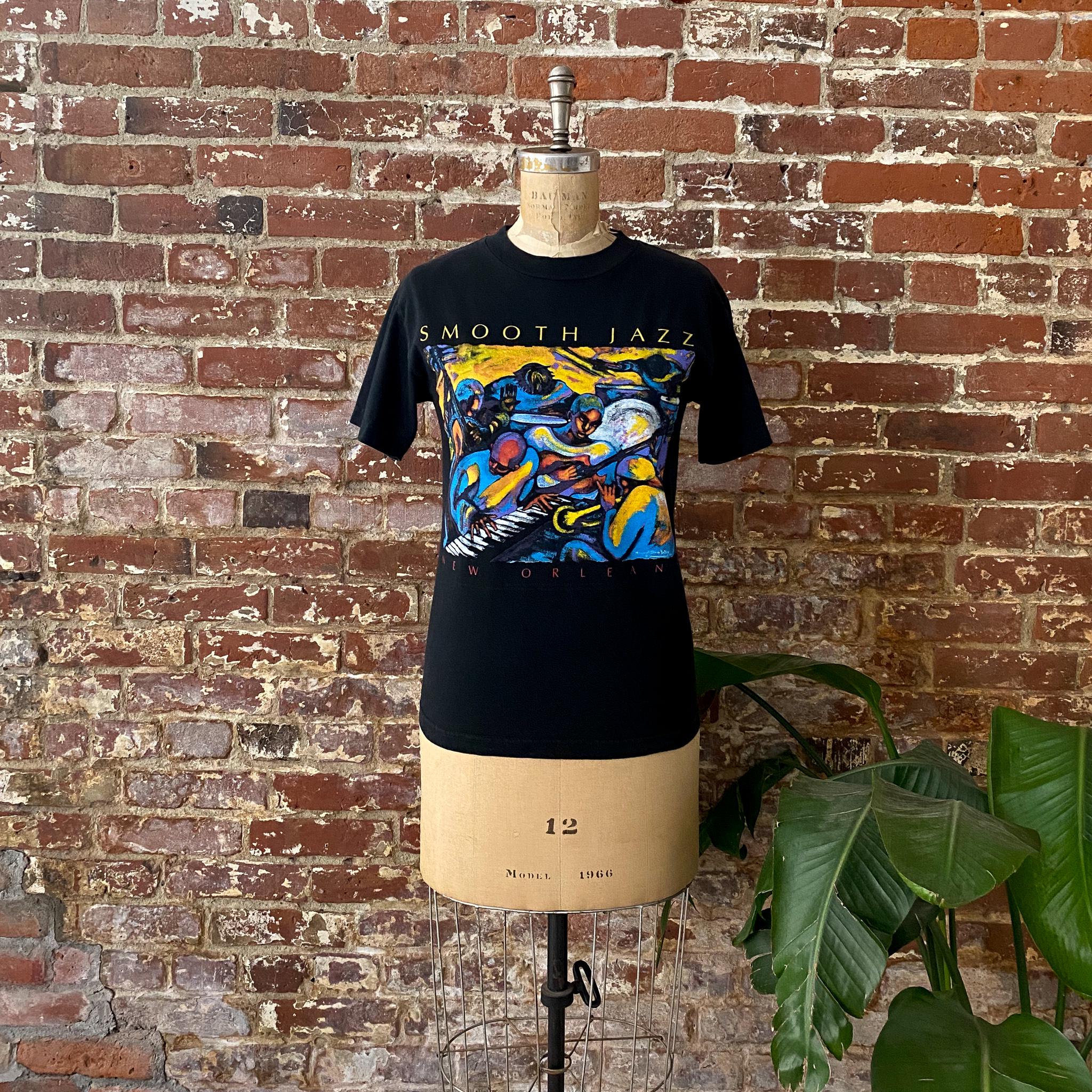 Vintage 90s New Orleans Jazz Margaret Slade Kelley Smooth Jazz Art