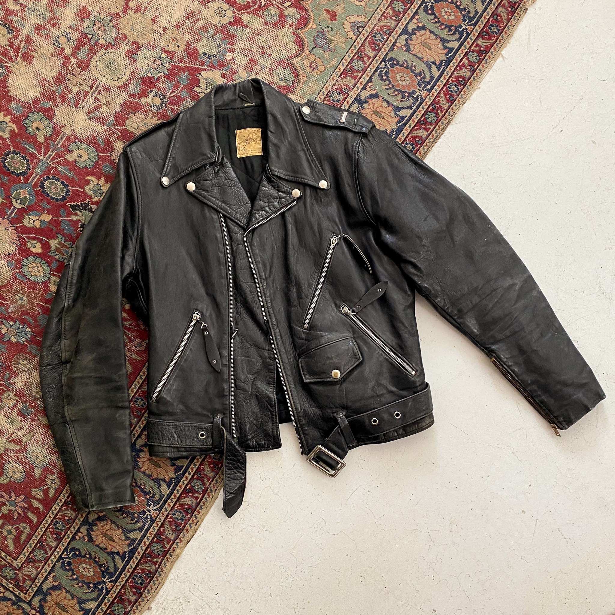 1950s Leather Jacket - Etsy 1950s Leather Jacket - Etsy
