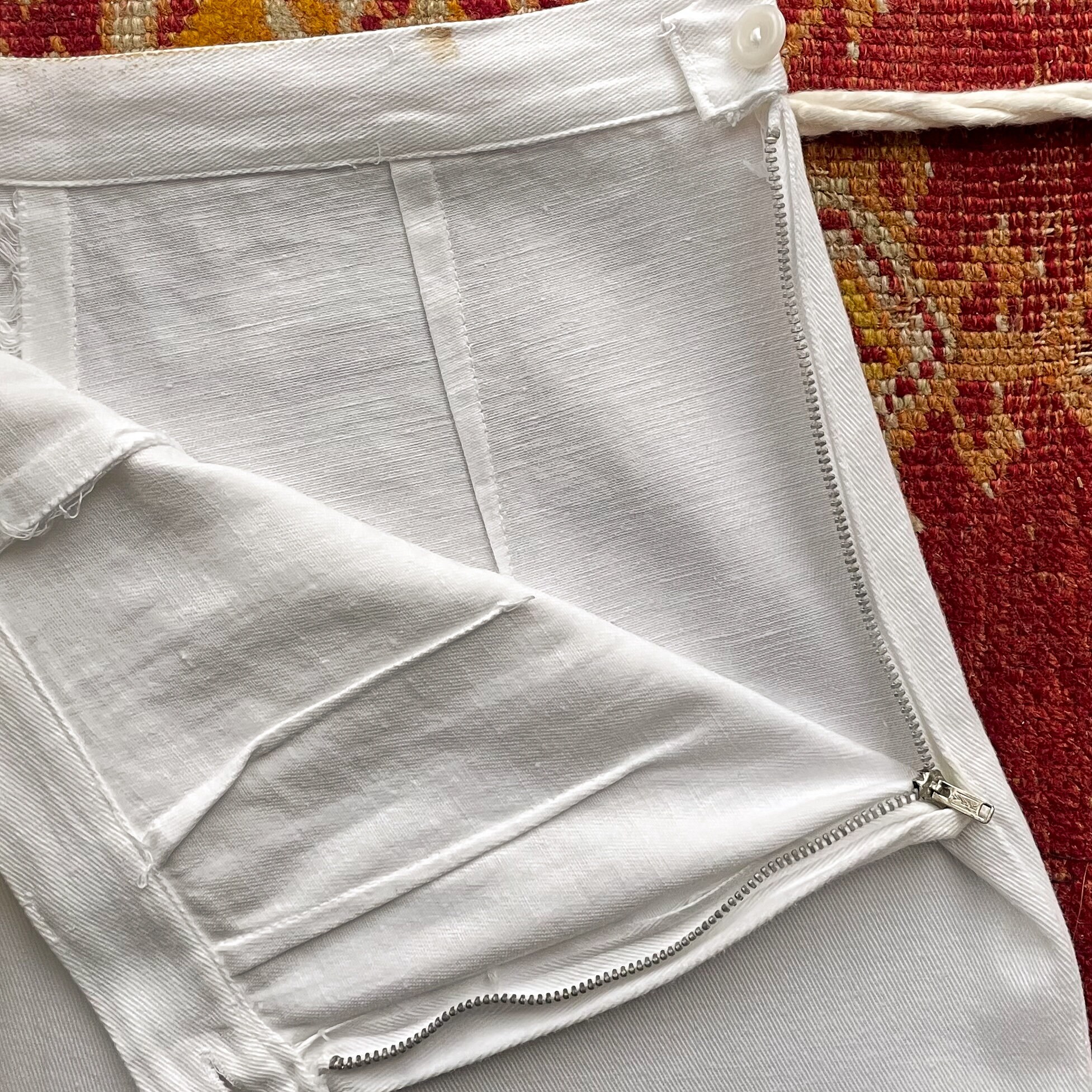 50s 60s USA COTTON WORKPANTS ヴィンテージ Vintage 50s 60s Green Cotton Twist Twill Distressed Work