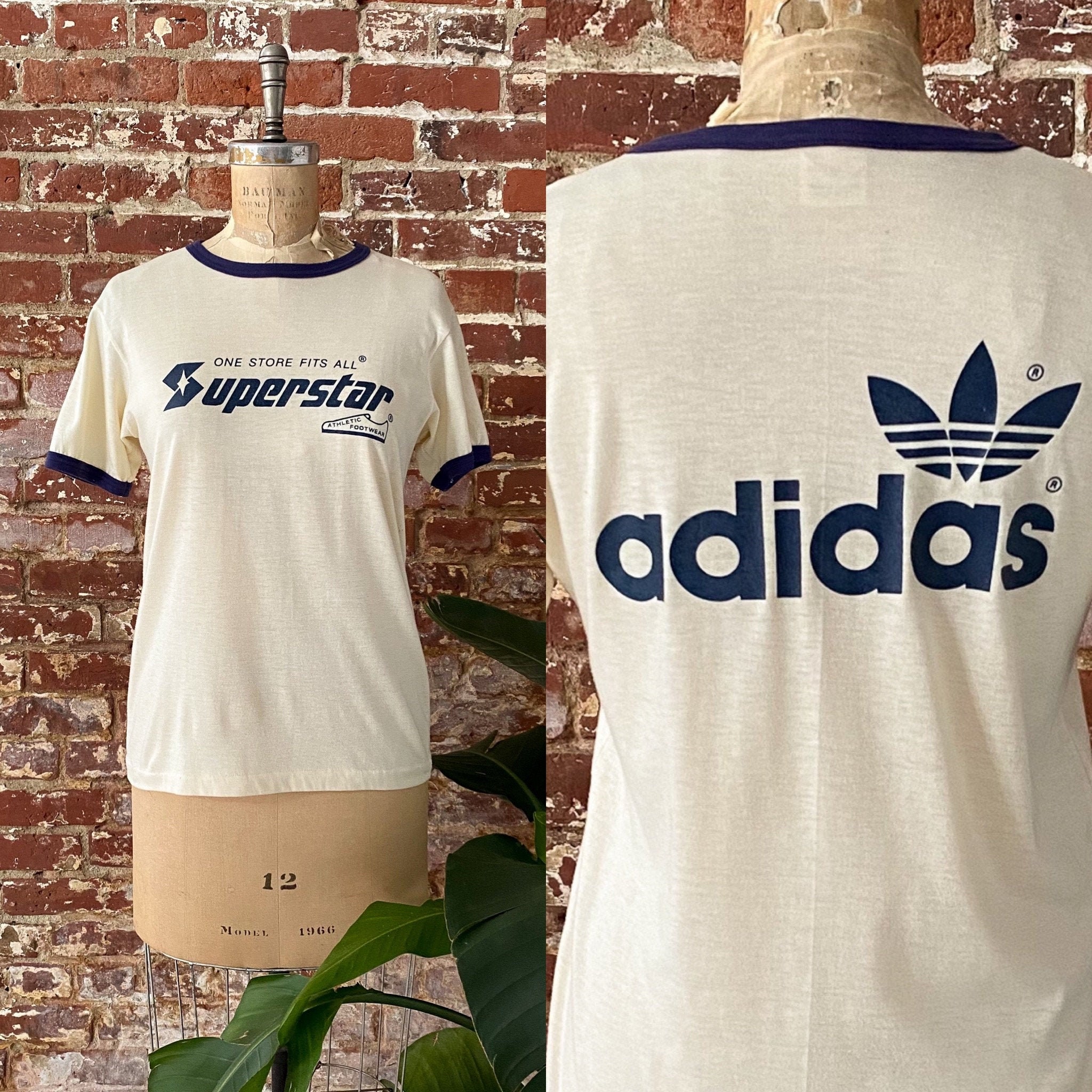 Vintage 1970s Adidas Superstar Athletic 