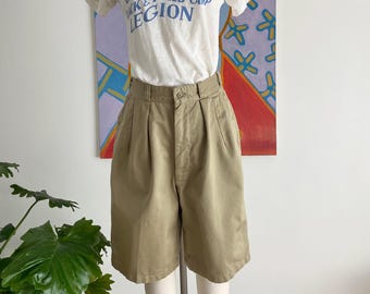Short militaire italien Véritable short militaire Kaki Chino Bermuda de