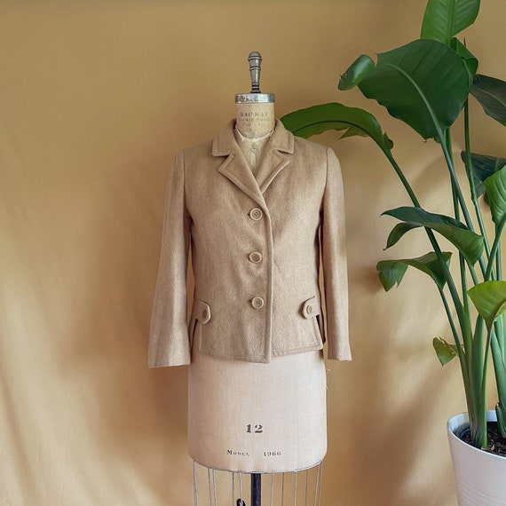 Vintage 1950s 1960s Hudson's Bay Pure Camel Hair J