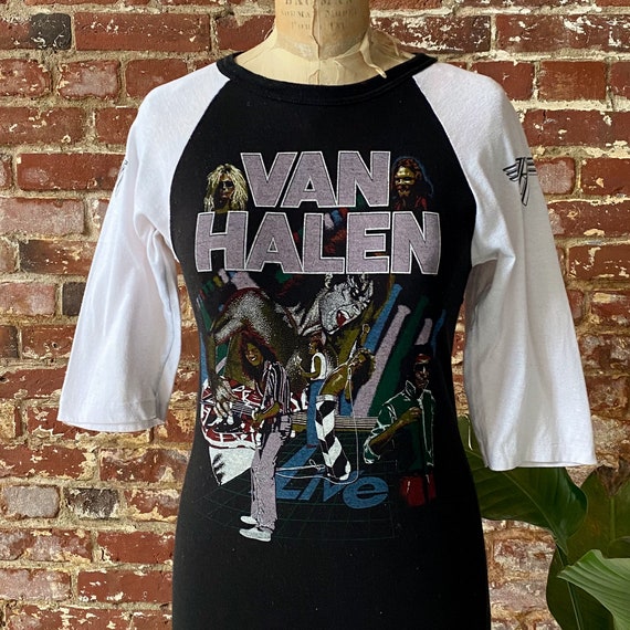 van halen diver down tour shirt
