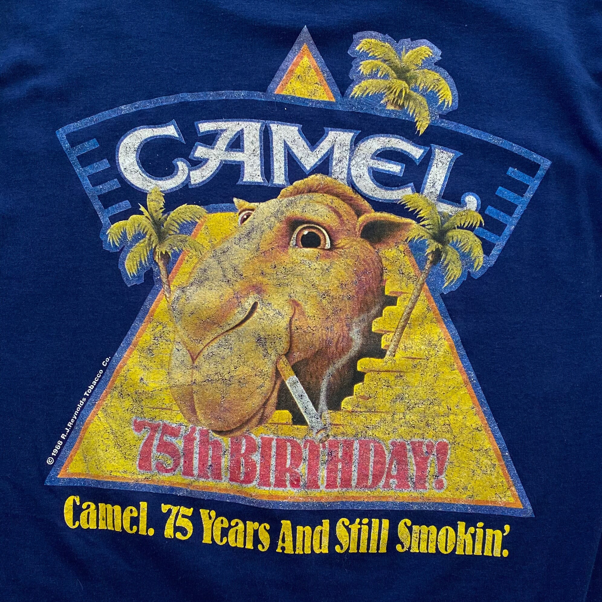 Vintage 1988 Camel Cigarettes 75th Anniversary T-shirt