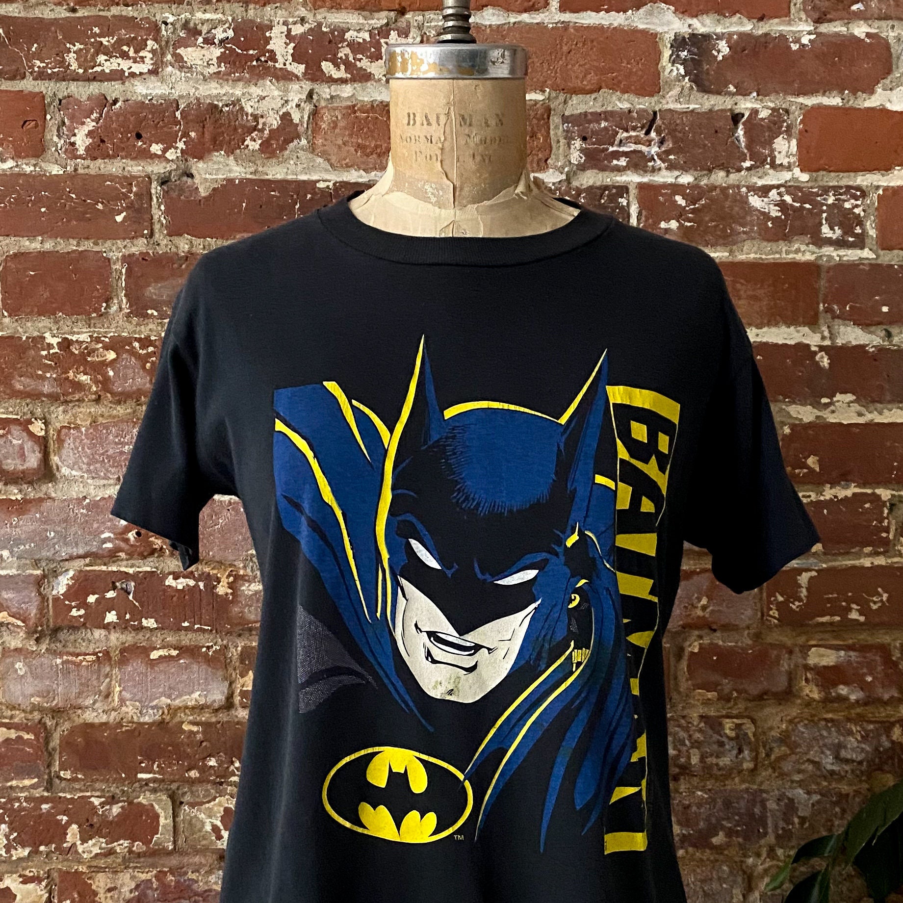 Vintage 1989 Batman DC Comics T-shirt - Novel Teez Made in Canada ...