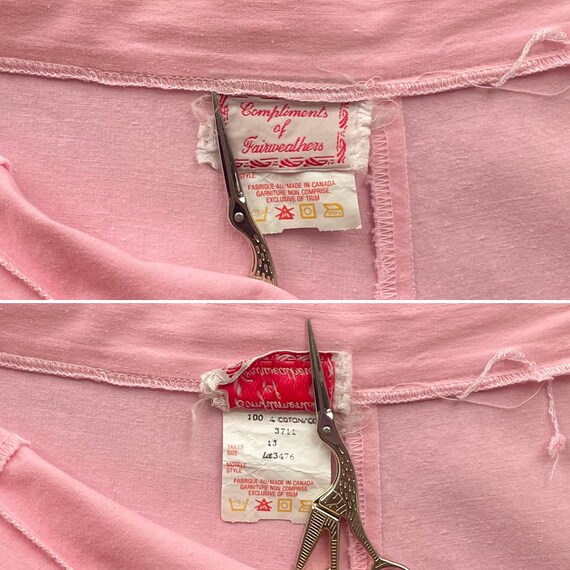 Vintage 1980s Bubblegum Pink Midi Circle Skirt - … - image 9