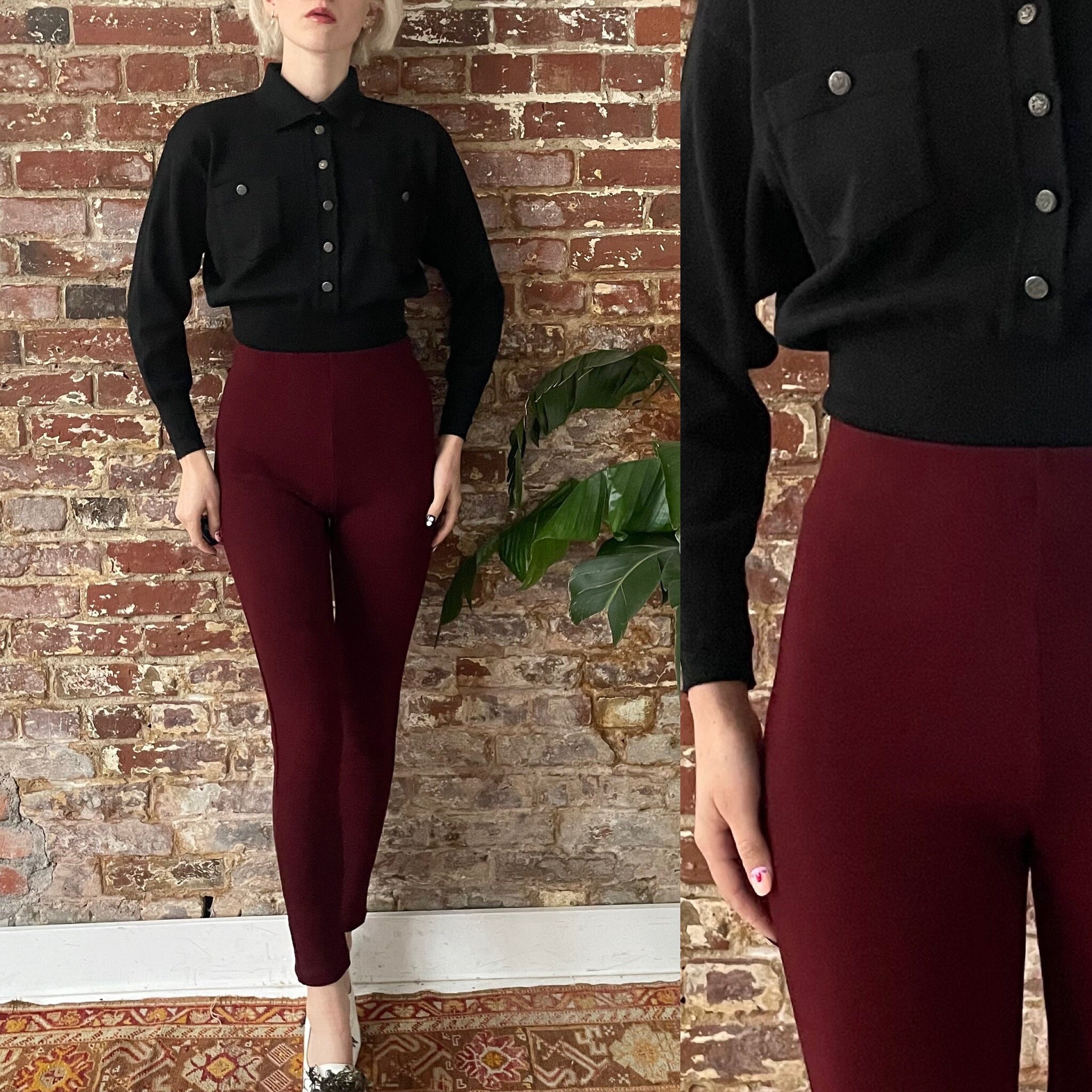 Burgundy Pants -  Canada