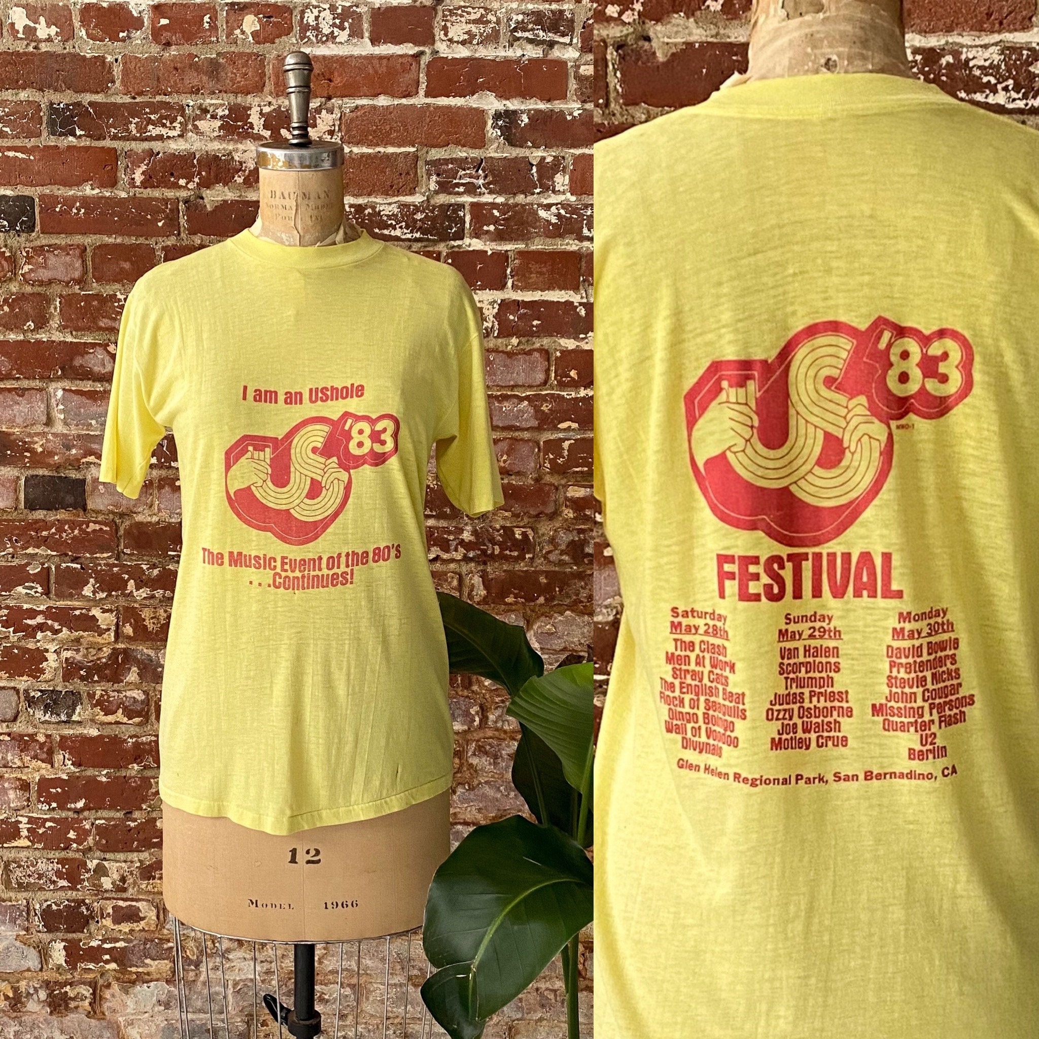 Vintage US '83 Festival Tee - US 1983 Arts Music Festival T Vintage US '83 Festival Tee - US 1983 Arts Music Festival T