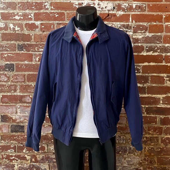 ジャケット・アウター 60s 70s USA fade blue harrington jacket Vintage 1960s Towncraft Harrington Jacket, Men's Size Medium
