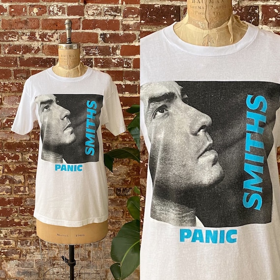 Vintage 1988 the Smiths Panic T-shirt 